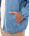 BILLABONG メンズ 【INDIGO COLLECTION】 DENIM ZIP COACH ジャケット 【2025年春夏モデル】 IND / XL