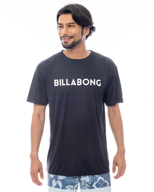 BILLABONG メンズ RASH TEE サーフTシャツ 【2025年春夏モデル】 BLK / XL