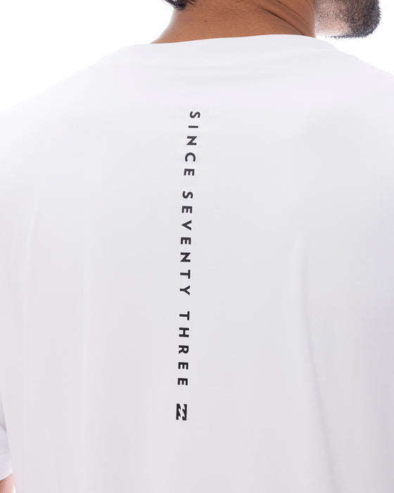 BILLABONG メンズ RASH TEE サーフTシャツ 【2025年春夏モデル】 WHT / XL