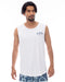 BILLABONG メンズ RASH TANK サーフタンクトップ 【2025年春夏モデル】 WHT / XL