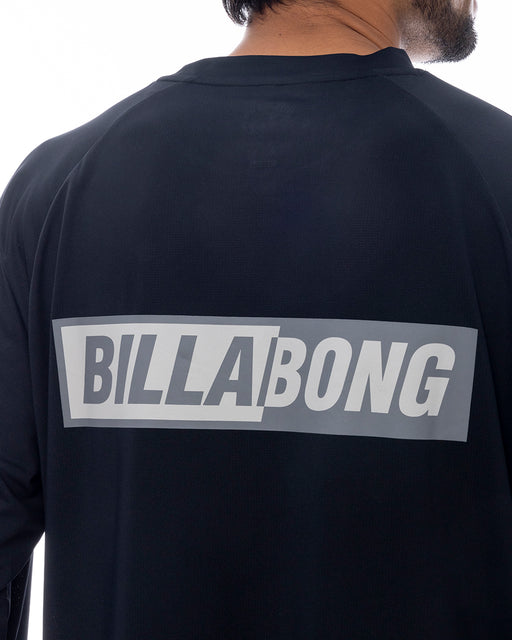 BILLABONG メンズ AIR DRY MESH LS 長袖サーフTシャツ 【2025年春夏モデル】 BLK / XL