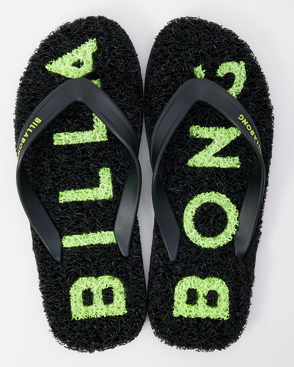 OUTLET】BILLABONG メンズ NOODLE WIRE LOGO ビーチサンダル 【2025年