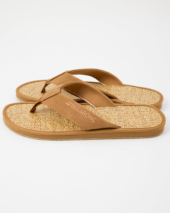 BILLABONG メンズ TATAMI THONGS ビーチサンダル 【2025年春夏モデル】 BRN / 29CM
