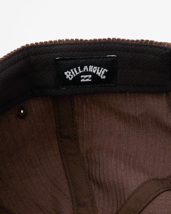 BILLABONG メンズ HERITAGE STRAPBACK キャップ 【2025年春夏モデル】 BRN / F