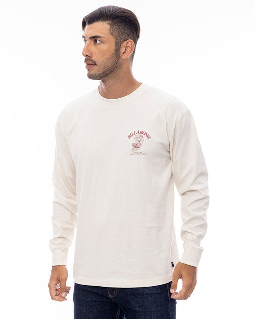 【直営店限定】BILLABONG メンズFEELING FREE ロンＴ 【2025年春夏モデル】 CRM / XL