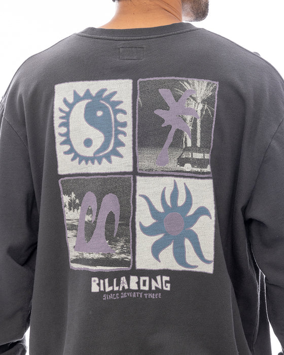 BILLABONG メンズ R STYLE トレーナー 【2025年春夏モデル】 WAA / XL