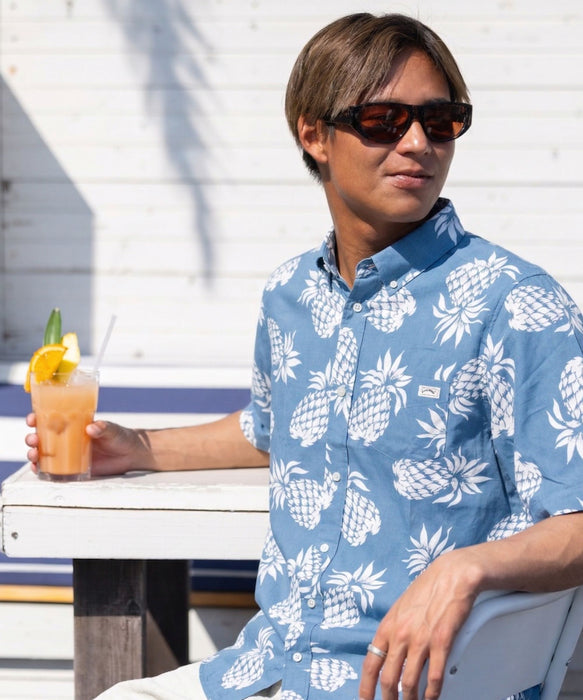 【OUTLET】【直営店限定】BILLABONG x 鎌倉シャツ メンズ アロハシャツ 【2025年春夏モデル】