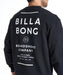 BILLABONG メンズ SUN BLOCK トレーナー 【2025年秋冬モデル】 BLK / XL