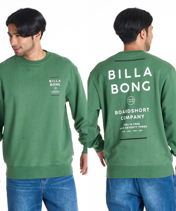 【SALE】BILLABONG メンズ SUN BLOCK トレーナー 【REGULAR FIT】【2025年秋冬モデル】