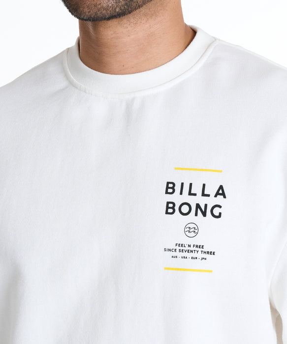 BILLABONG メンズ SUN BLOCK トレーナー 【2025年秋冬モデル】 OFW / XL