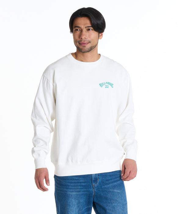 BILLABONG メンズ ARCH LOGO トレーナー 【2025年秋冬モデル】 OFW / XL