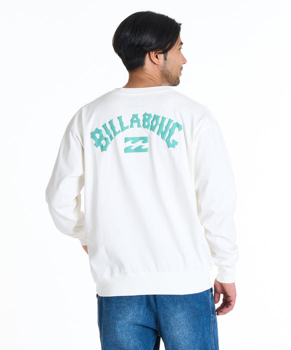 BILLABONG メンズ ARCH LOGO トレーナー 【2025年秋冬モデル】 OFW / XL
