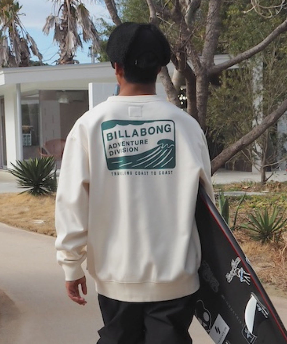 OUTLET】BILLABONG メンズ 【A/DIV.】 撥水加工 DECAL トレーナー
