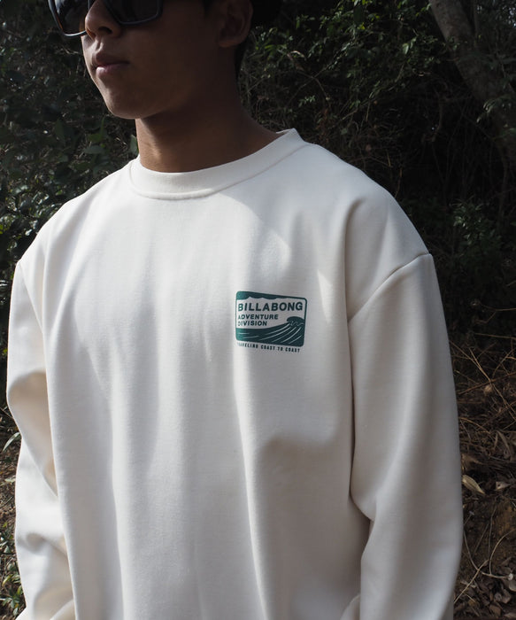 BILLABONG メンズ 【A/DIV.】 撥水加工 DECAL トレーナー【OVER FIT】【2025年秋冬モデル】