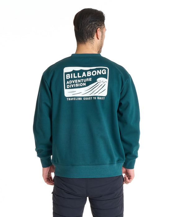 BILLABONG メンズ ADIV DECAL トレーナー 【2025年秋冬モデル】 SUG / XL