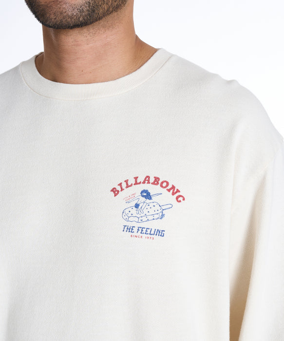 SALE】BILLABONG メンズ FREEING FREE トレーナー 【OVER FIT】【2025