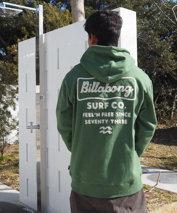 【SALE】BILLABONG メンズ SIGN パーカー 【OVER FIT】【2025年秋冬モデル】