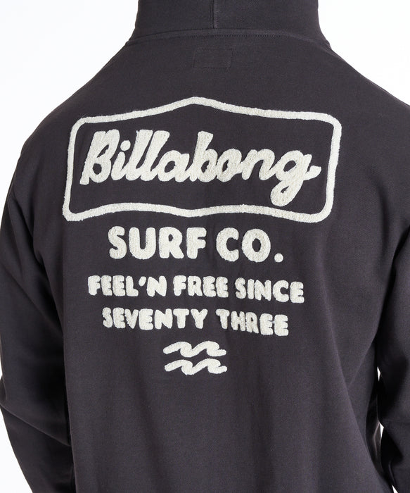 BILLABONG メンズ SIGN パーカー 【2025年秋冬モデル】 SBK / XL