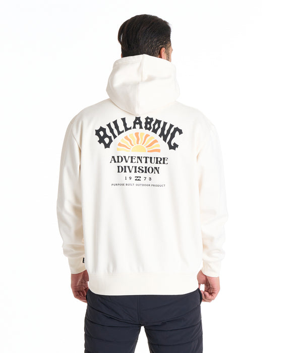 BILLABONG メンズ ADIV ARCH LOGO パーカー 【2025年秋冬モデル】 CRM / XL
