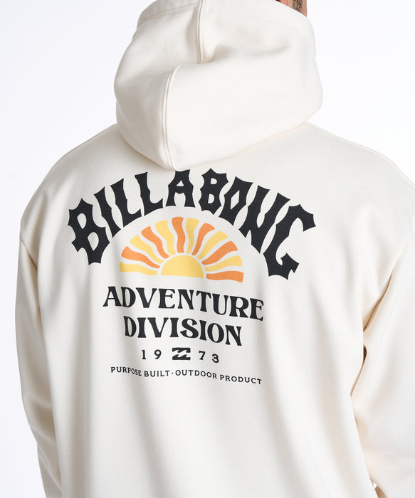 BILLABONG メンズ ADIV ARCH LOGO パーカー 【2025年秋冬モデル】 CRM / XL