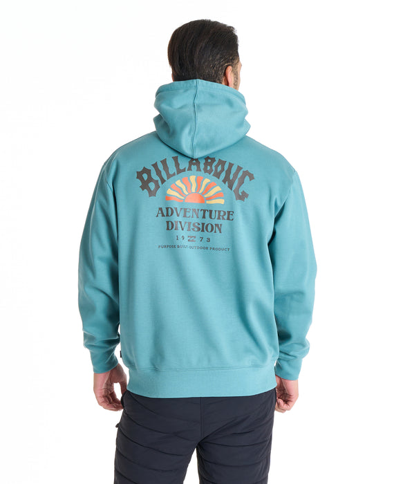 BILLABONG メンズ ADIV ARCH LOGO パーカー 【2025年秋冬モデル】 SBL / XL