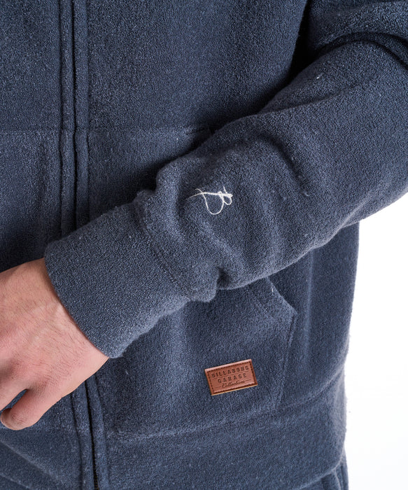 BILLABONG メンズ WINTER PILE  ZIP パーカー 【2025年秋冬モデル】 AIN / XL