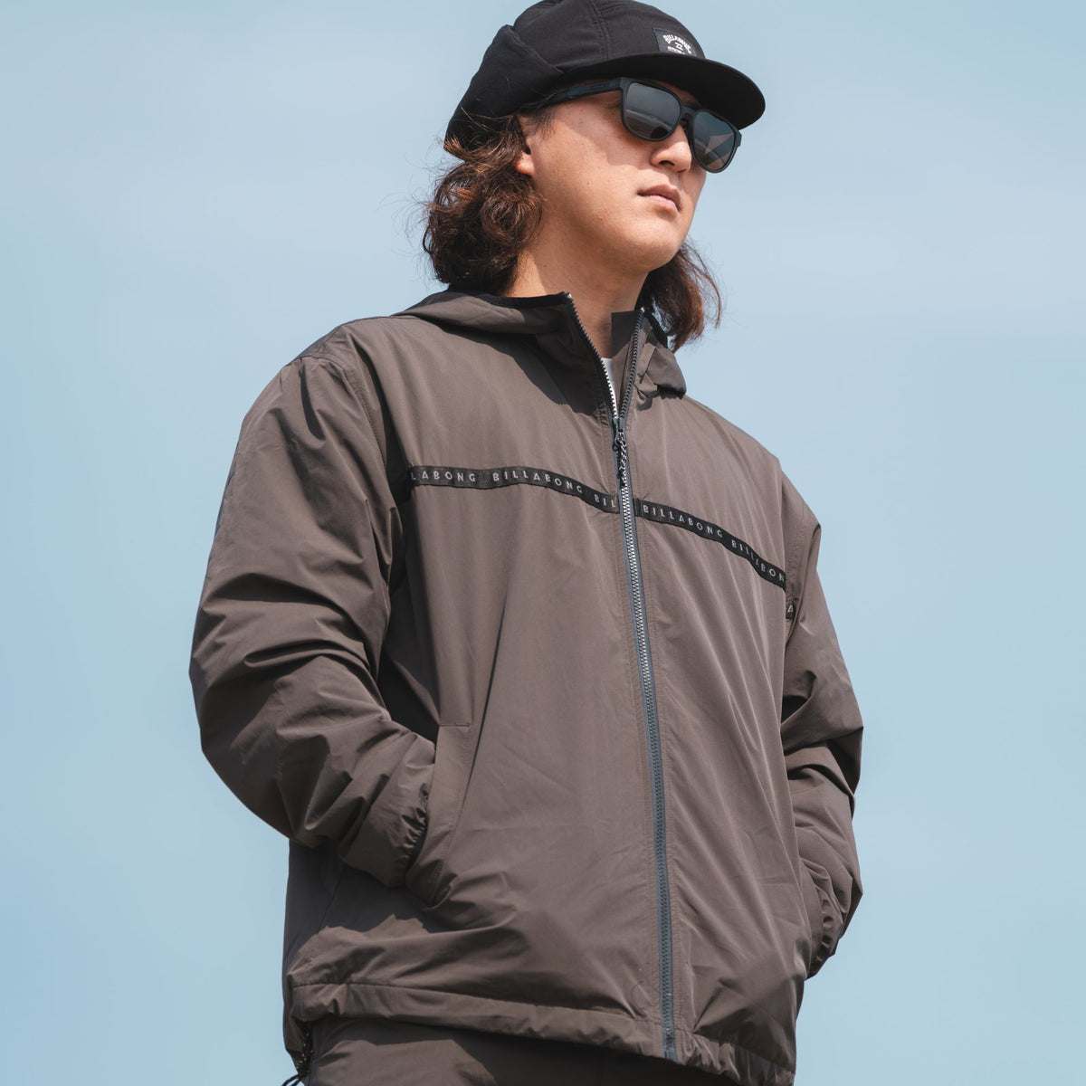 【美品 早い者勝ち】BILLABONG メンズ160cm ジャーフル 5/4 BILLABONG 23-24 ビラボン セミドライ ウェットスーツ チェストジップ