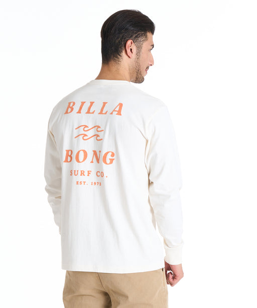 BILLABONG メンズ ONE TIME ロンＴ 【2025年秋冬モデル】 CRM / XL