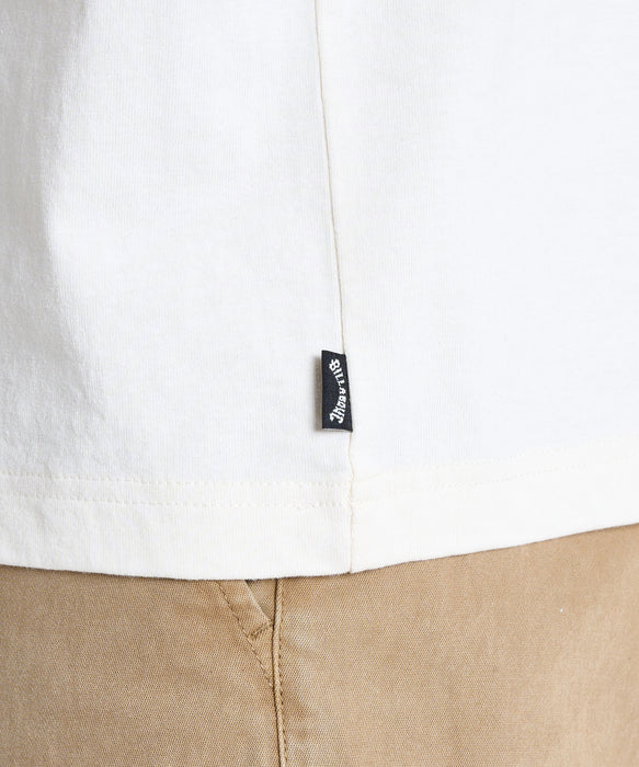 BILLABONG メンズ SIGN ロンＴ 【2025年秋冬モデル】 CRM / XL