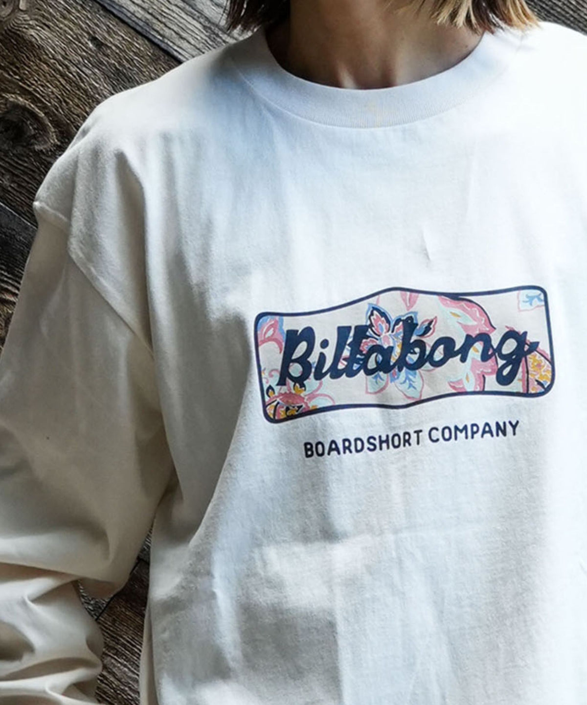 OUTLET】BILLABONG メンズ SIGN ロンT 【OVER FIT】 【2025年秋冬モデル】