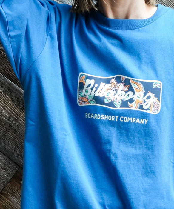 【OUTLET】BILLABONG メンズ SIGN ロンＴ 【OVER FIT】 
【2025年秋冬モデル】