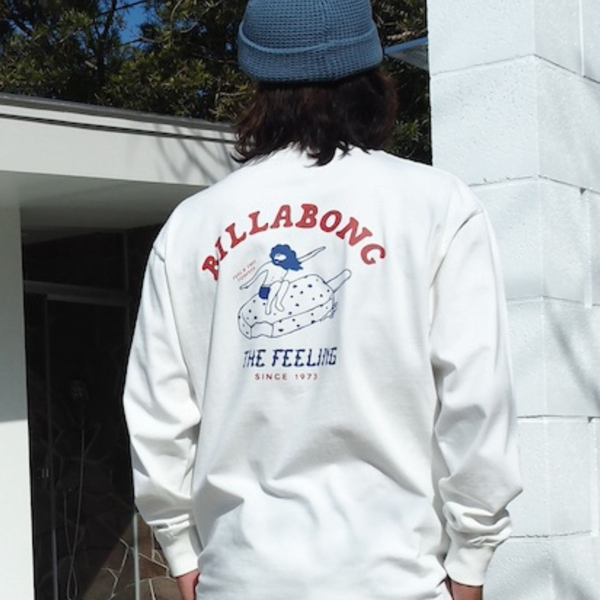 【美品 早い者勝ち】BILLABONG メンズ160cm ジャーフル 5/4 BILLABONG メンズ FEELING FREE ロンT【OVER FIT】 【2025年