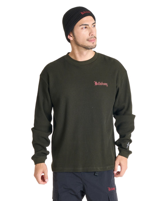 BILLABONG メンズ IMMORTAL LS ロンＴ 【2025年秋冬モデル】 BLK / XL