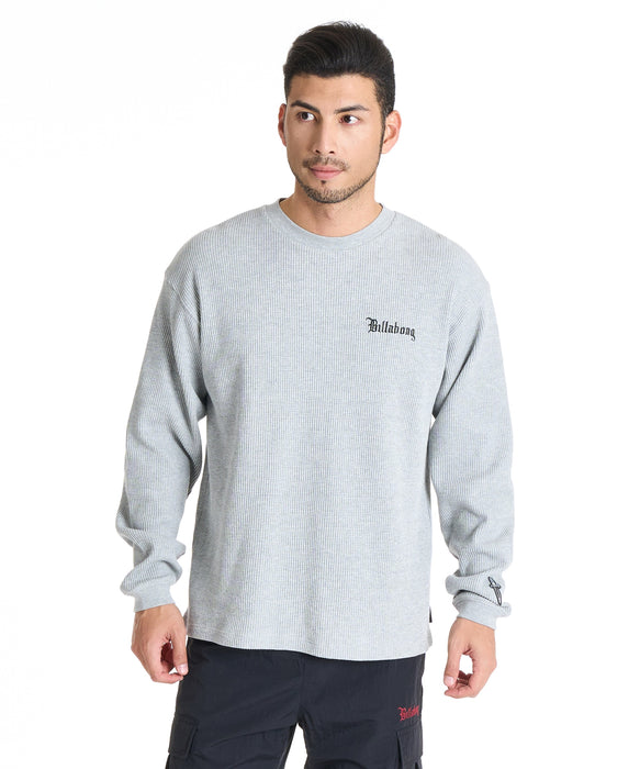 BILLABONG メンズ IMMORTAL LS ロンＴ 【2025年秋冬モデル】 GRH / XL