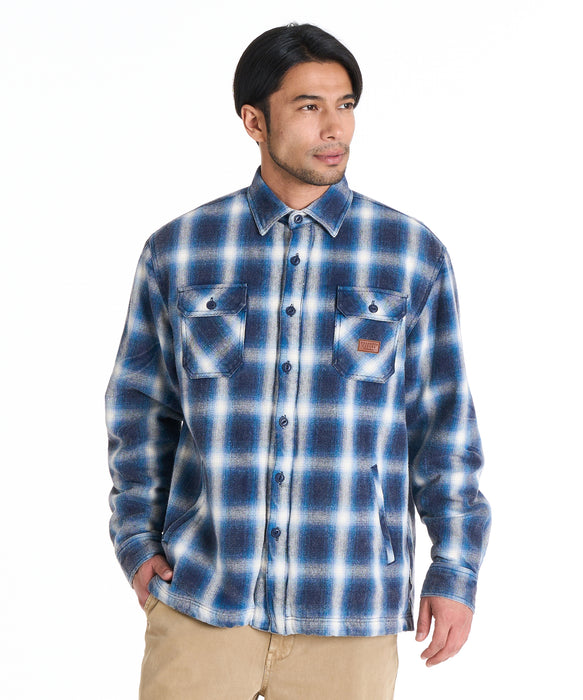 BILLABONG メンズ SHIRTS JK 長袖シャツ 【2025年秋冬モデル】 NVY / XL