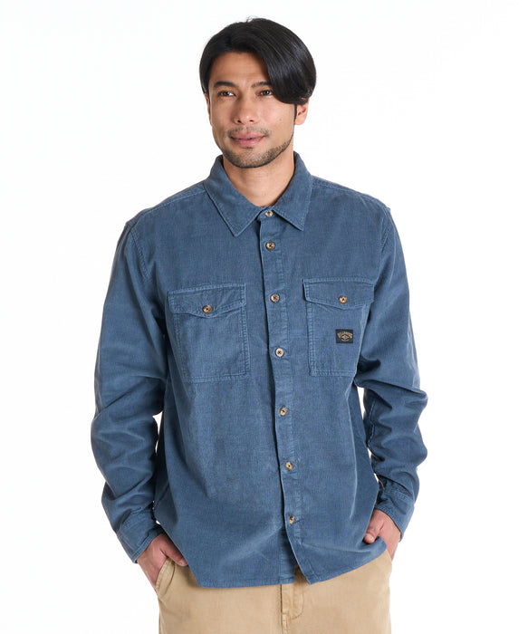 BILLABONG メンズ 24A051502-BONG DAYS  長袖シャツ 【2025年秋冬モデル】 SSB / XL
