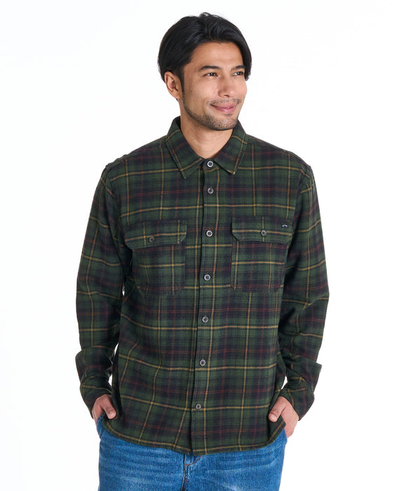 BILLABONG メンズ 24A053500-OFFSHORE F 長袖シャツ 【2025年秋冬モデル】 BLK / XL