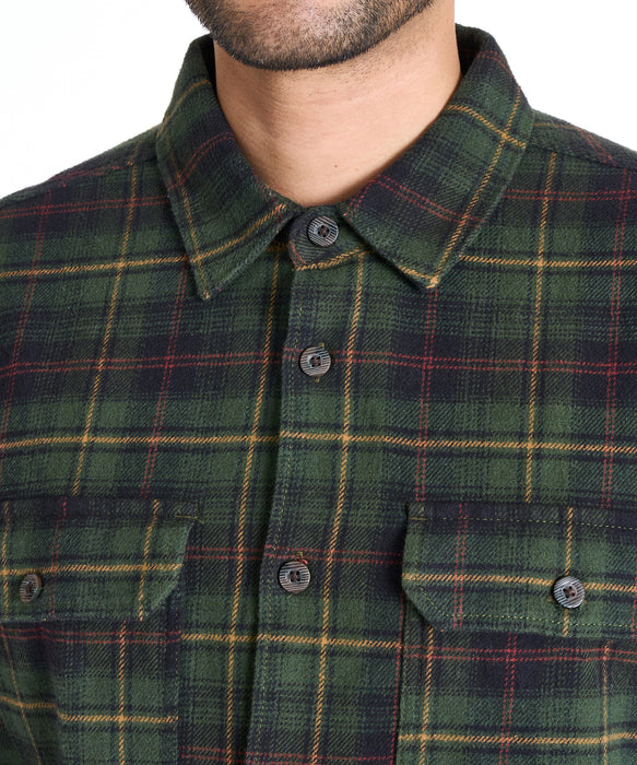 BILLABONG メンズ 24A053500-OFFSHORE F 長袖シャツ 【2025年秋冬モデル】 BLK / XL