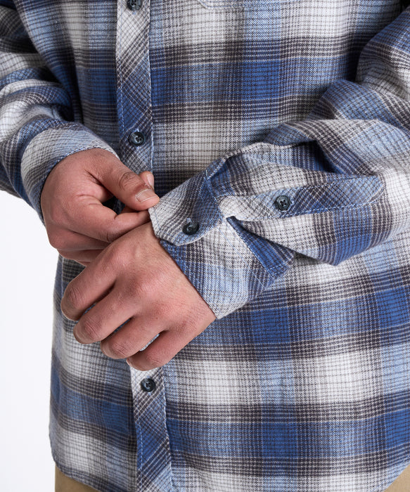 BILLABONG メンズ 24A053506-COASTLINE  長袖シャツ 【2025年秋冬モデル】 BLU / XL