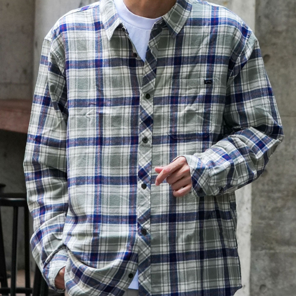 OUTLET FAMILY SALE】BILLABONG メンズ COASTLINE 長袖シャツ 【2025年
