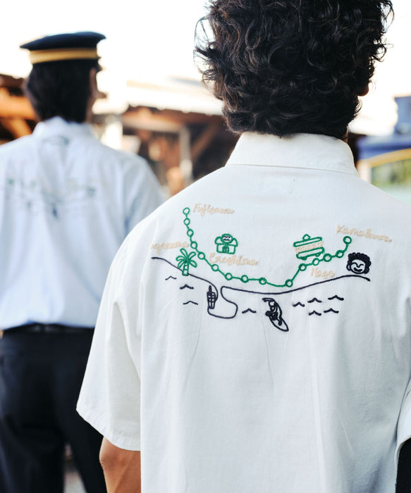 【OUTLET】BILLABONG メンズ 【江ノ電×BILLABONG】ENODEN BD SHIRTS 半袖シャツ 【2025年秋冬モデル】
