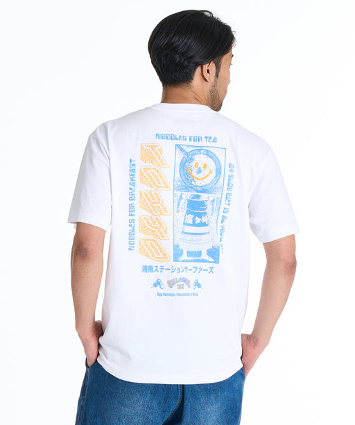 BILLABONG メンズ DESTINATION TOKYO Tシャツ 【2025年秋冬モデル】 WHT / XXL