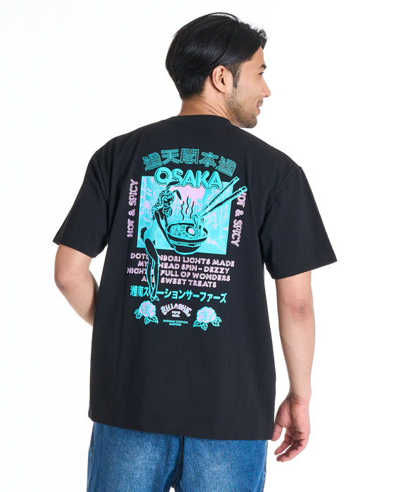 ASIAJAPANツアーティシャツ BILLABONG メンズ DESTINATION OSAKA Tシャツ【OVER FIT】 【2025年