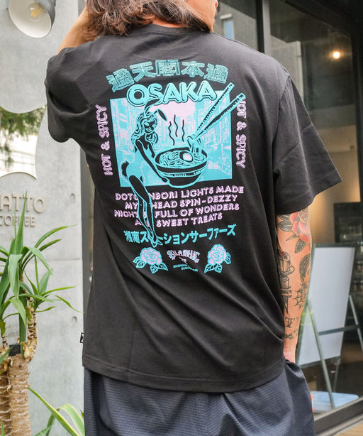 OUTLET】BILLABONG メンズ DESTINATION OSAKA Tシャツ【OVER FIT