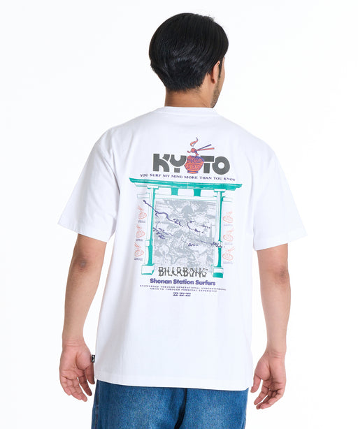 BILLABONG メンズ DESTINATION KYOTO Tシャツ 【2025年秋冬モデル】 WHT / XXL