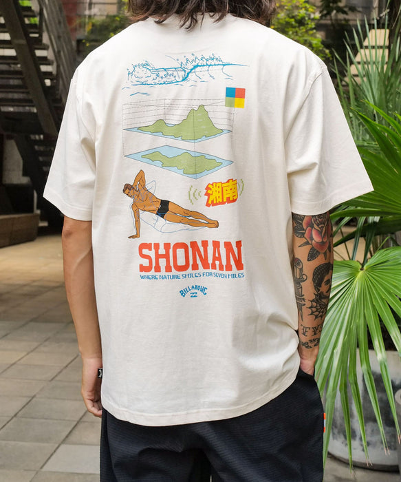 【OUTLET】BILLABONG メンズ DESTINATION SHONAN Tシャツ【OVER FIT】 【2025年秋冬モデル】