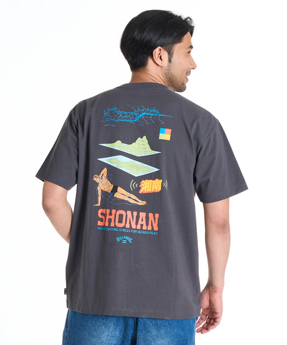 BILLABONG メンズ DESTINATION SHONAN Tシャツ 【2025年秋冬モデル】 WAA / XXL