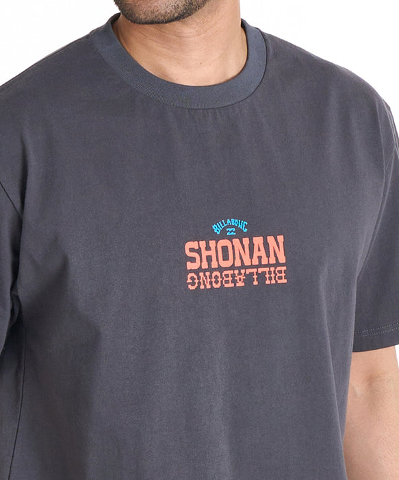 BILLABONG メンズ DESTINATION SHONAN Tシャツ 【2025年秋冬モデル】 WAA / XXL