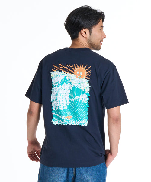 BILLABONG メンズ 【KENTRO YOSHIDA】WAVE MONSTER Tシャツ