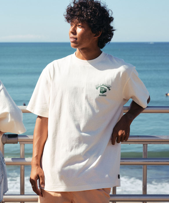 BILLABONG メンズ 【江ノ電×BILLABONG】ENODEN COAST LINE Tシャツ 【OVER FIT】【2025年秋冬モデル】